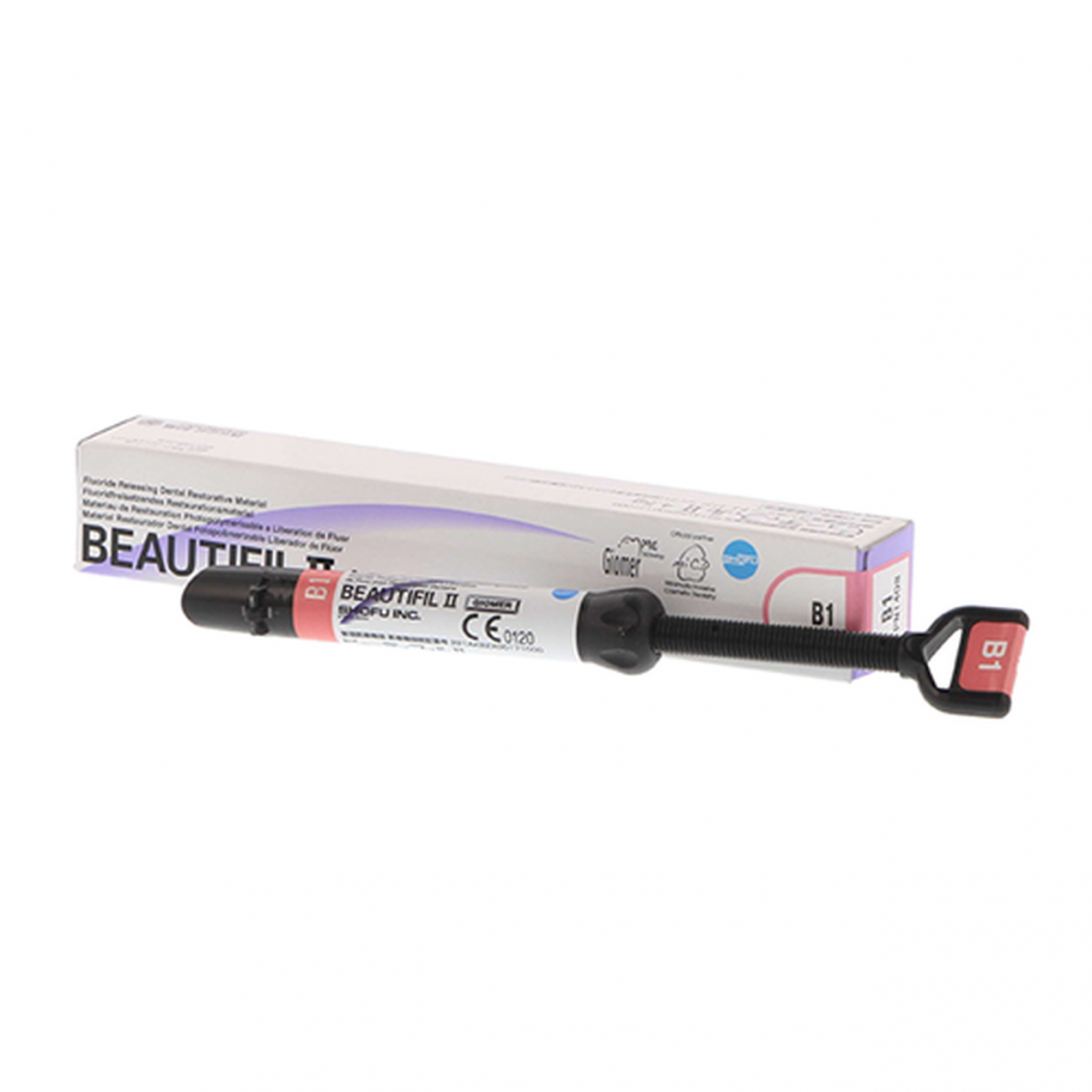 Shofu Dental 1408 Beautifil II Universal Nano Hybrid Composite Syringe 4.5 Gm B1 Shofu Dental 1408 Beautifil II Universal Nano Hybrid Composite Syringe 4.5 Gm B1